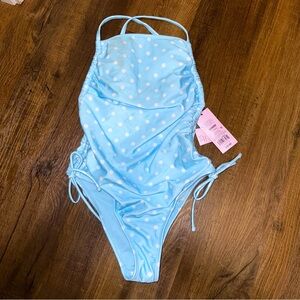 NWT Target Wild Fable Polka Dot One Piece Swimsuit
